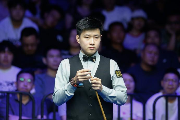 斯诺克武汉赛：赵心童错失生涯首杆147，5-3晋级